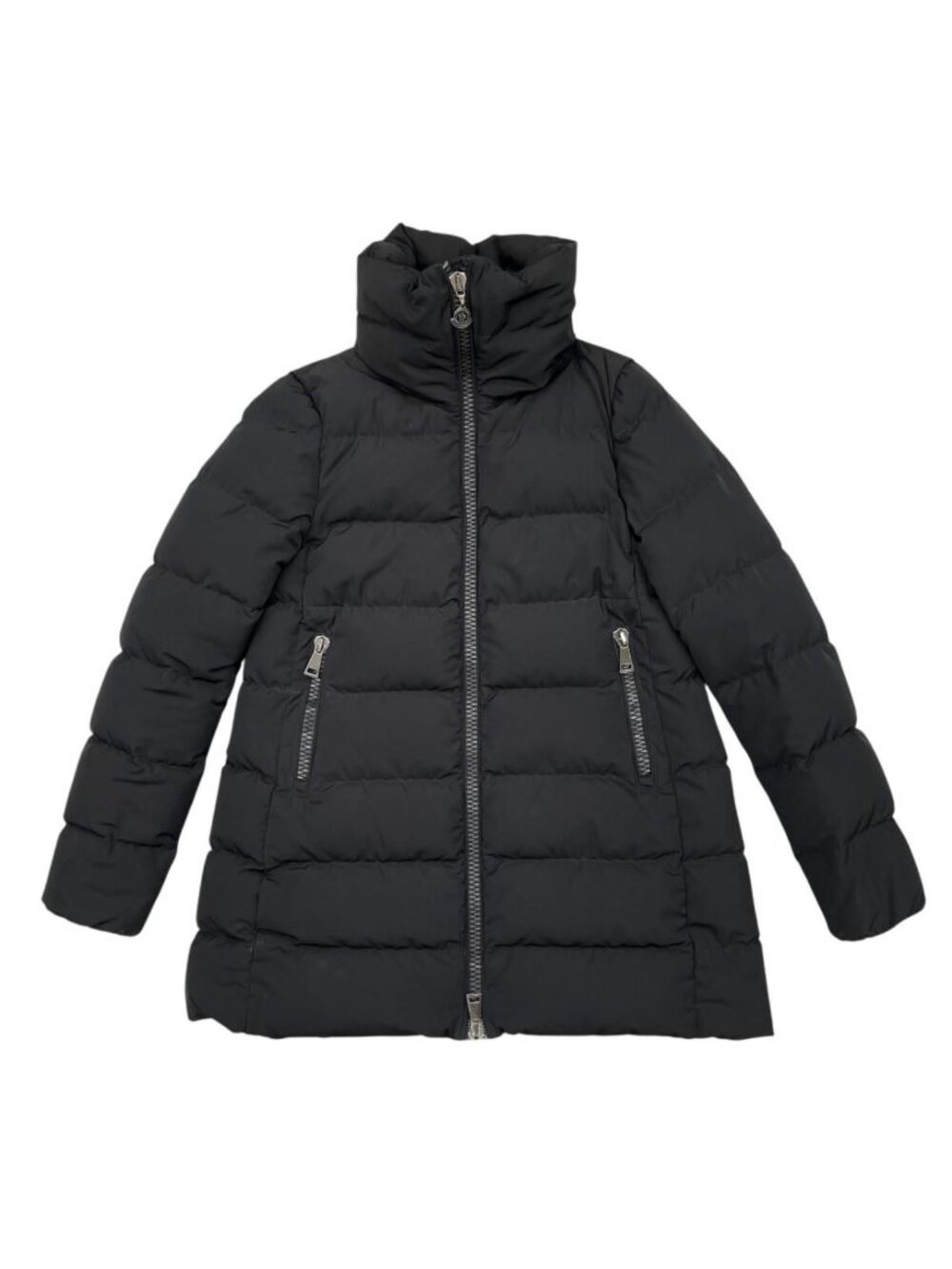 Moncler Down Coat Petrea 00 Polyester Black